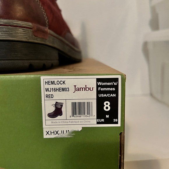 Jambu Hemlock Boots size 8 - Picture 7 of 8